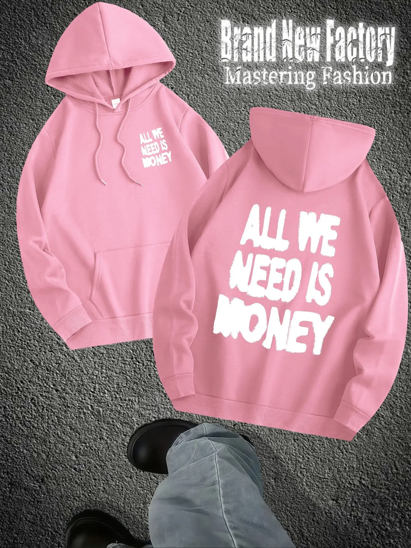 all we need is money hoodie original - TikTok Shop