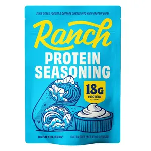 Protein Ranch Seasoning for Salad Dressings & Dips - Quick & Easy Ranch Dressing Mix  Turn Greek Yogurt or Cottage Cheese into Protein Ranch  Great with Veggies & Popcorn  Savory Protein Powder