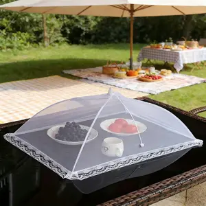 Mesh Food Covers – Large & Tall Food Covers Mesh food cover tent umbrellas, ideal for BBQs, outdoor events, screen tents, parties, and picnics. Protects food safety with ease.