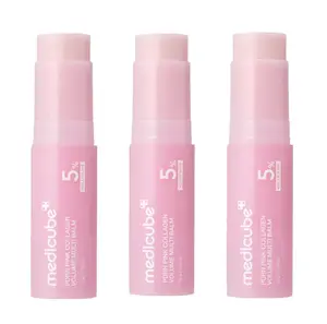 PDRN Pink Collagen Volume Multi Balm | All-in-One Volufiline, PDRN, NAD Stick for Youthful-Looking Skin, Helps Reduce the Appearance of Fine Lines, Firming Care | For Under-Eyes, Neck, Forehead, Smile Lines & Lip Care | Korean Skincare