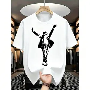 Michael Jackson T-Shirt, King Of Pop, Unisex Cotton Tee