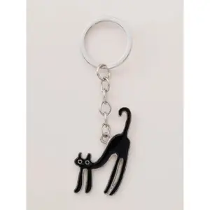 Cute Cat Design Keychain, Cute Cat Keychain for Women & Men, Fashion Accessories for Daily Use, Trendy All-match & Exquisite Keychain for Birthday Gift, Pendant Keychain, Keychain for Bags