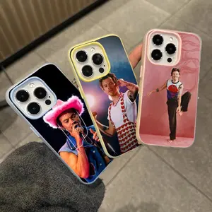 Harry Styles Phone Case For iPhone 17 16 15 14 13 Pro Max Plus Mini Luxury Jelly Material Case Fashion Durable Crystal Clear Stylish Shockproof Scratch-Resistant Perfect Fit