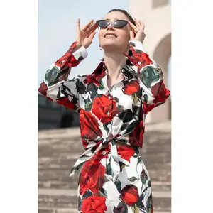 Lily Collins Emily In Paris S05 Shirt & Shorts Set