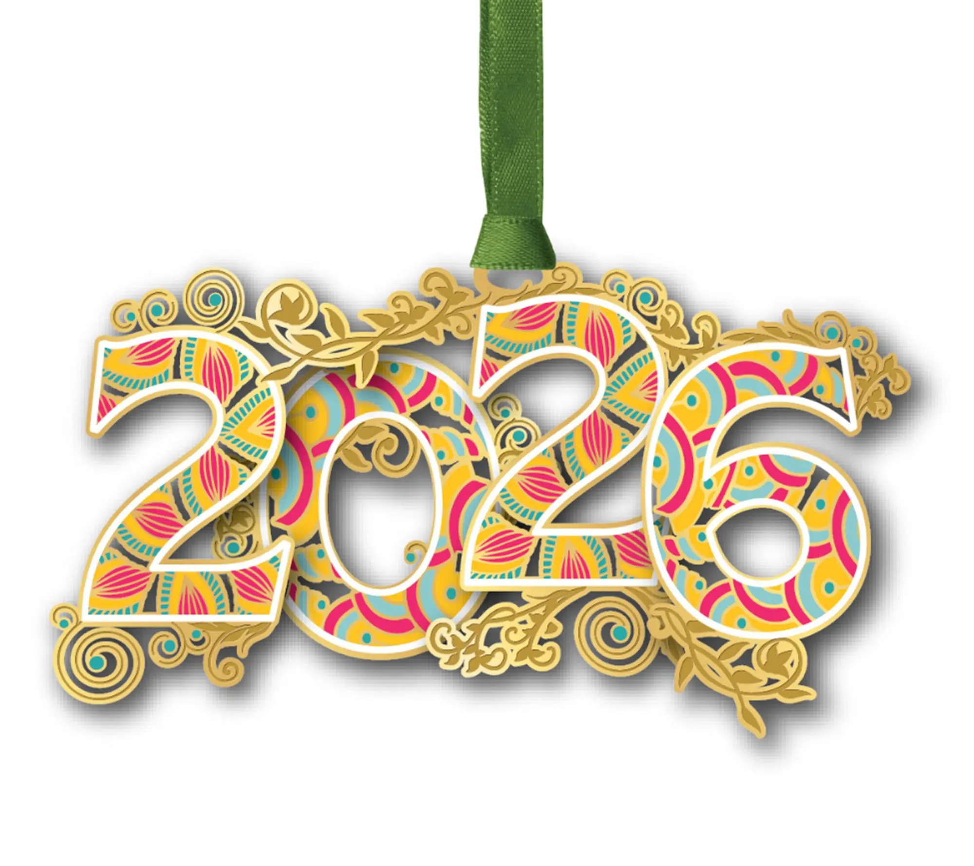 Beacon Designs 2026 Numerals Ornament
