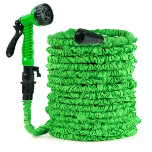100FT Expandable Garden Hose, Water Pipe Flexible Hose with 7 Function Spray Nozzle for Watering Lawn Yard Garden Car Washing Pet Cleaning Easy Storage Ergonomic Design TikTokShopBlackFriday