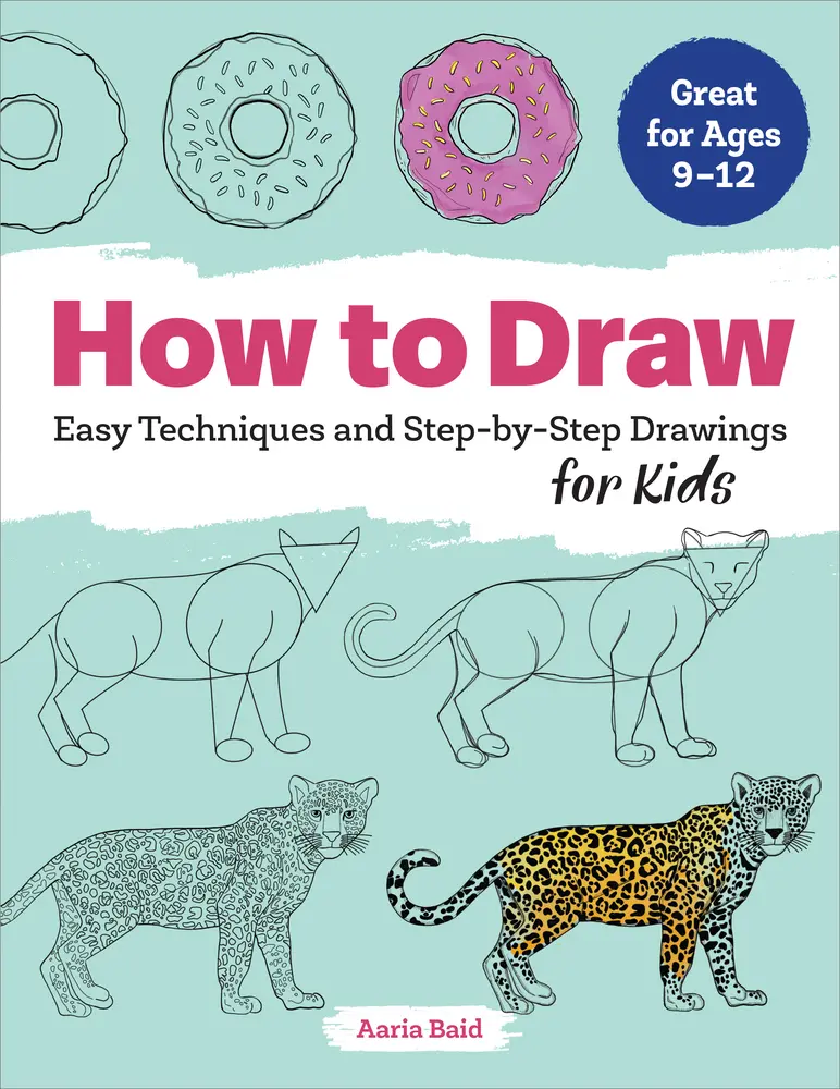 USED Book - How to Draw: Easy Techniques and Step-By-Step Drawings for Kids by Baid, Aaria (Paperback) - english