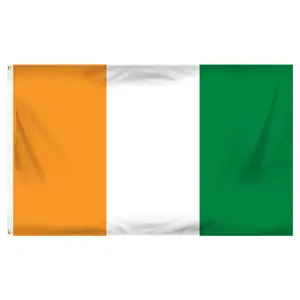 Ivory Coast 3ft x 5ft Indoor Polyester Flag