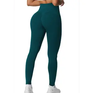 H0051-Seamless Basic Yoga Legging With Pocket
