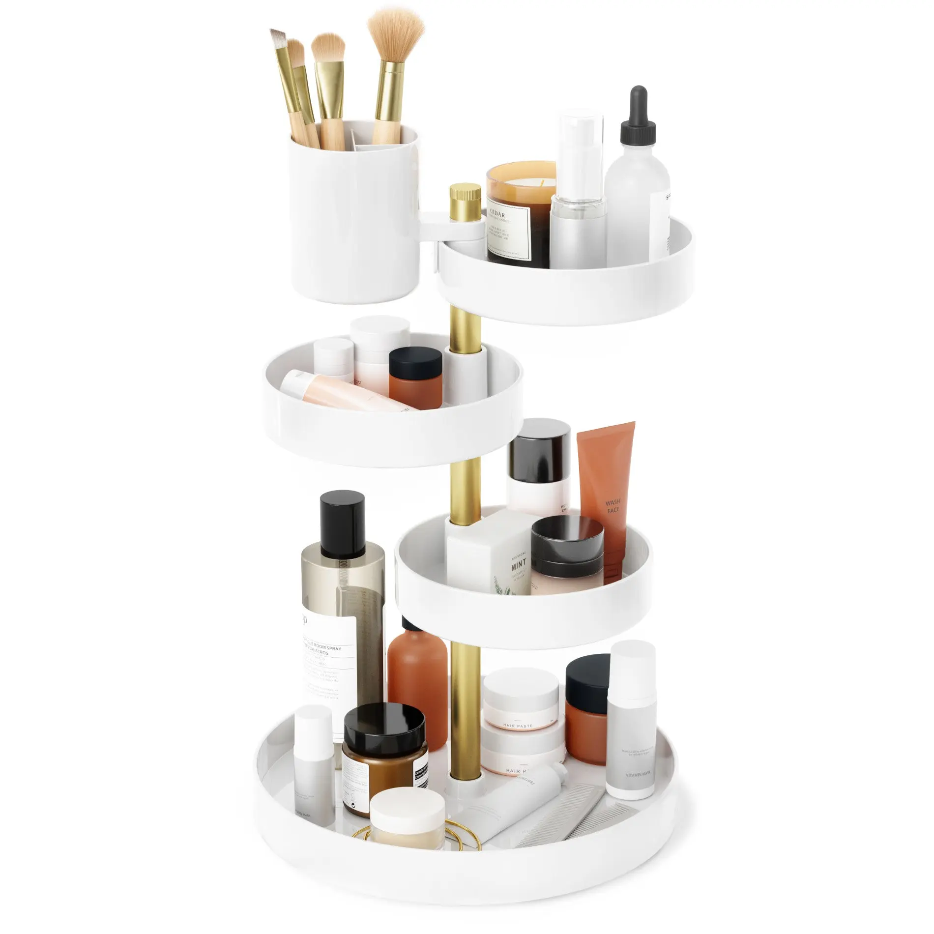 Pirouette Cosmetic Organizer Makeup Rack Makeup Storage Pirouette Cosmetic Organizer Makeup Rack Makeup Storage