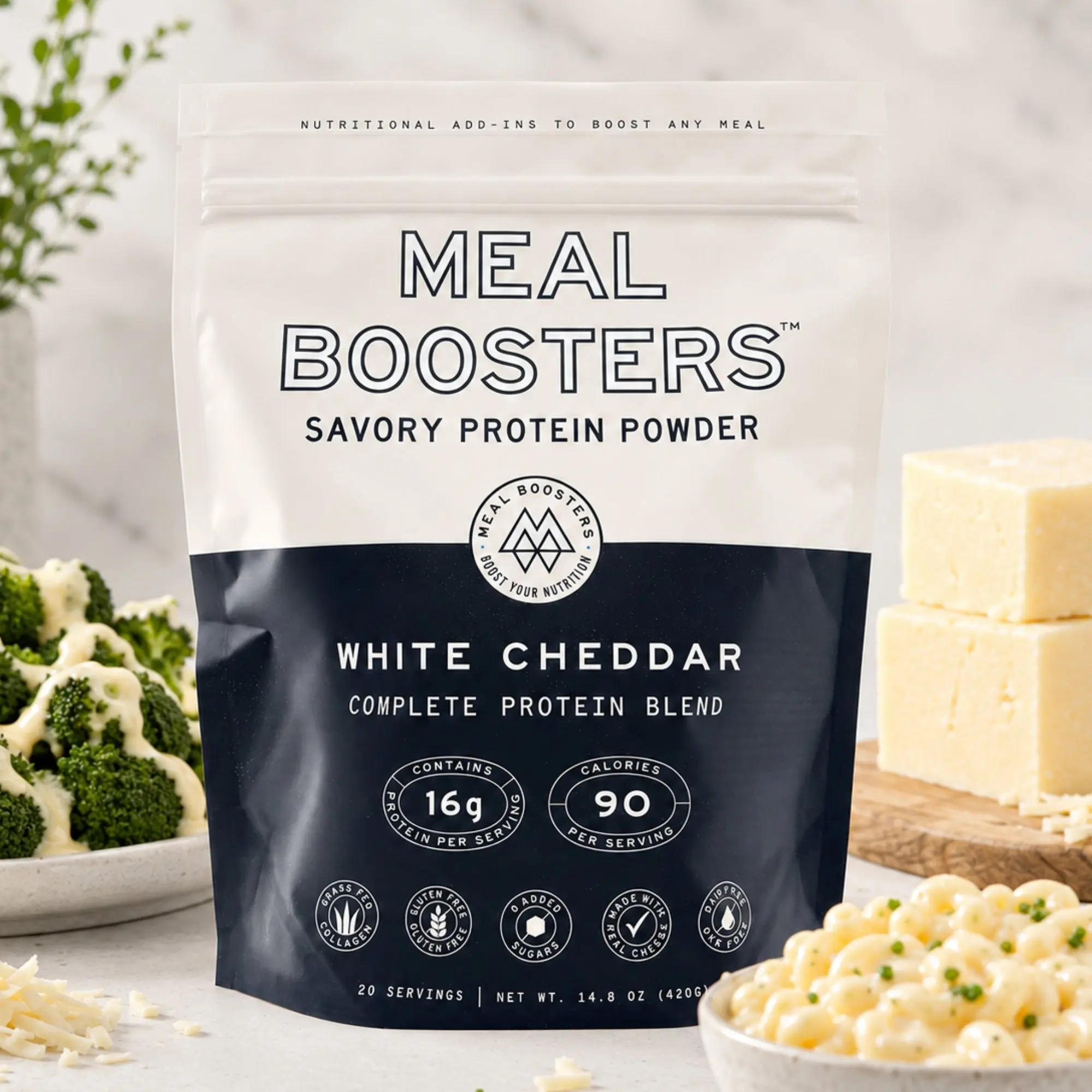 White Cheddar - Collagen+ Protein Blend White Cheddar - Collagen+ Protein Blend