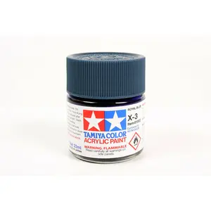 Tamiya Color Acrylic X-3 ROYAL BLUE - 23ML BOTTLE