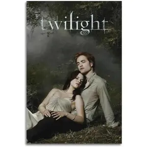 [No Frame] Twilight Poster Vintage Movie Art Poster Poster Art Decor Painting Aesthetic Wall Art for Bedroom Decor Lightweight Artwork