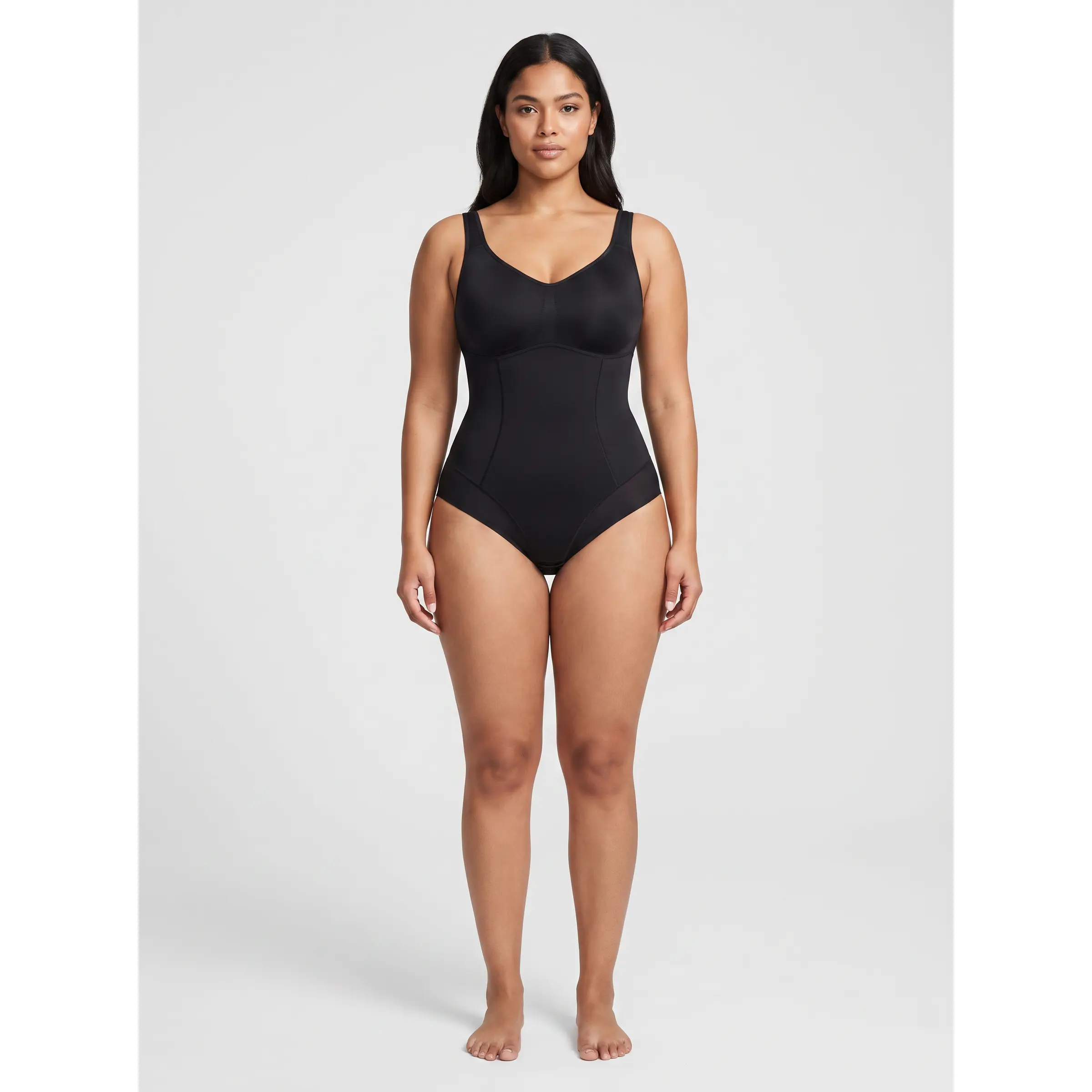 Bluehorixon Full Body Compression Faja Bodysuit – Tummy Control & Butt Lift