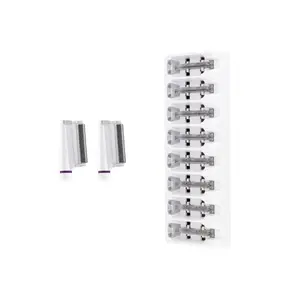 Sonicsmooth Pro Plus Clear Refill Kit wtih Microdermabrasion Tips by Michael Todd Beauty Dermaplaning Safety Tips