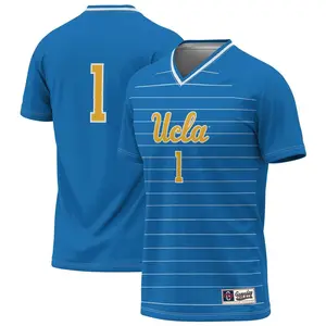 #1 UCLA Bruins Unisex Athletic Fan Shirt Breathable Game Day Apparel GameDay Greats Lightweight Soccer Fashion Jersey - Blue