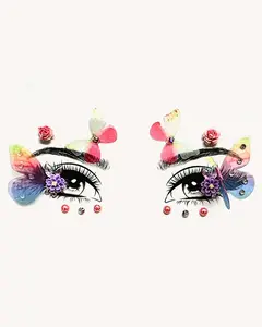 Mariposa Face Gem and Sticker Pack