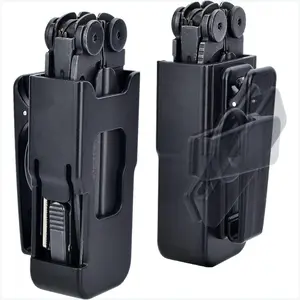 Sheath for LEATHERMAN Wave & Wave Plus, Wave Case with 360 °   Rotable Clip, Easy Clip On Wave Holster for Tool Belt, Up to 1.75" Belt