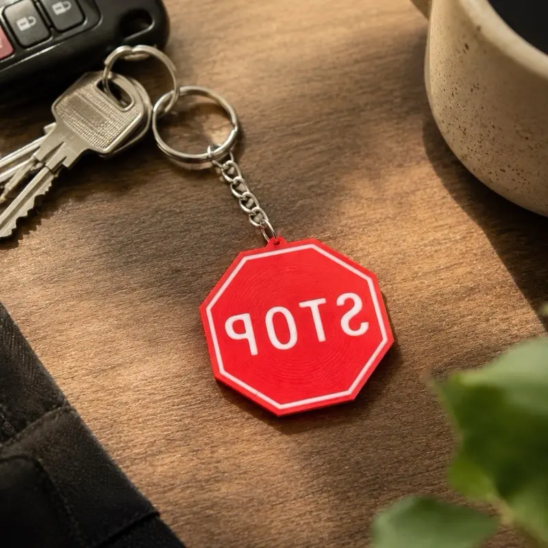 Stylish Handmade Back Rooms Horror Pots Keychain, Metal Hook, Luxury Fashion Accessory, Customizable Name Option, Stylish Keychain, Handmade Keychain
