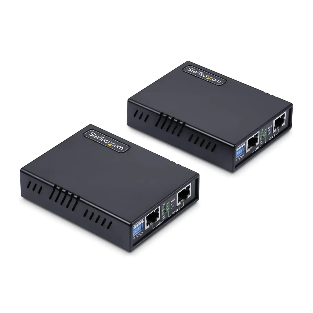 Startech VDSL-LAN-EXTENDER-1G VDSL2 Ethernet Extender, Black
