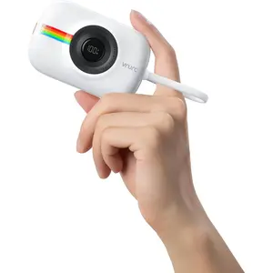 VRURC 10000mAh Portable Charger with Built in Cable, Portable Charger with Cord, 20W Fast Charging Small Mini Power Bank with Wire, USB C Battery Pack Travel Essentials for Most Smart Devices-White