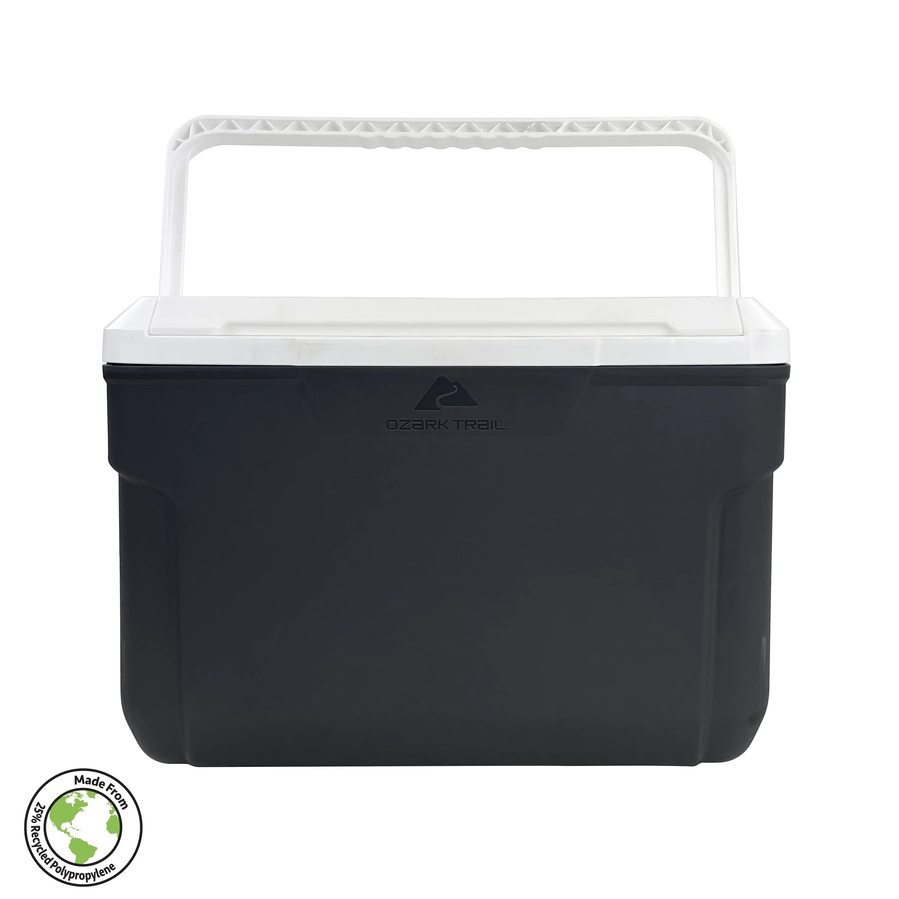 Ozark Trail 10 qt 14-Can Hard-Sided Cooler, Gray Ozark Trail 10 qt 14-Can Hard-Sided Cooler, Gray