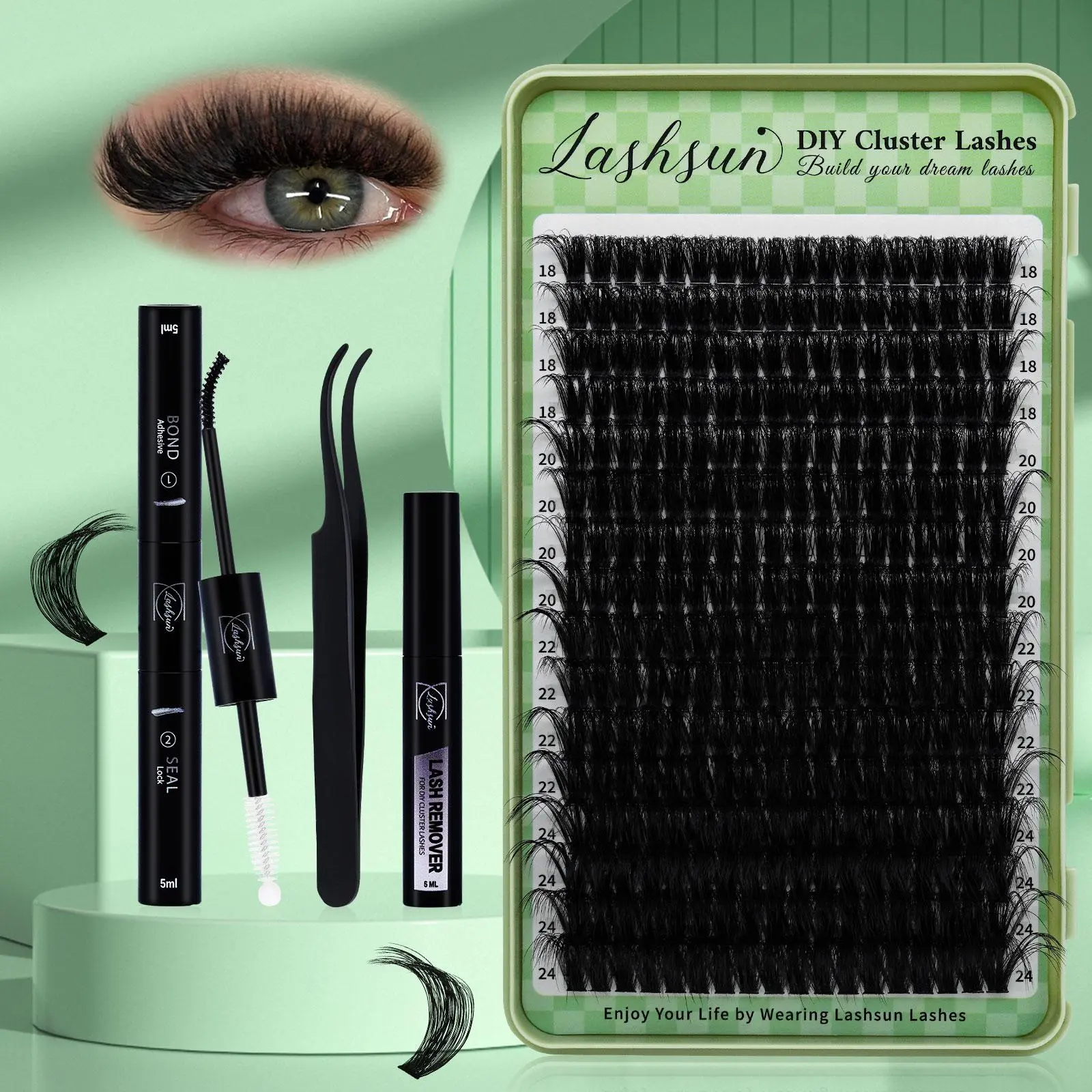 100D(Mix 18-24mm) Lash Kit