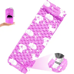 Inflatable Sleeping pad for Kids - Pink