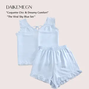 Ultra Soft Fleece Pajama Set for Women, Heart Embroidery Fuzzy 2 Piece Lounge Set, Warm Fluffy Button Down PJs & Pants, Viral TikTok Cozy Sleepwear, Winter Warm Home Outfit, Cute Valentine's Day Gift for Her, Aesthetic Cloud-Soft Plush PJs