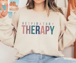 Respiratory Therapy Sweater, Respiratory Therapist Sweatshirt, RT shirt, Therapist Assistant, Therapy Graduation Gift
