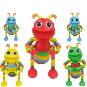 Children's toys 3D color sensory slugs stress relieving toys creative twist caterpillar ant toys anxiety stress relieving  toys