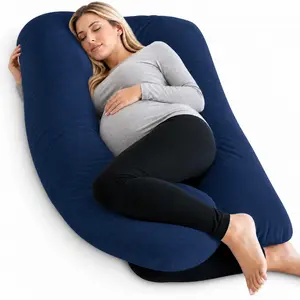 Cosybay Pregnancy Pillow, Extra Large Full Body Pillow,Full Body 55 Inch Maternity Pillow with Removable Washable Cover - Sleep Support for Legs, Back, Neck, Shoulder, HIPS, Belly for Pregnent Women, Pregnancy Pillow for Wife,Maternity Pillow #fathersday