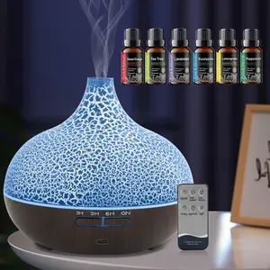 Office Yoga Room Aromatherapy Diffuser 550ML Large Capacity Humidifier Auto Off