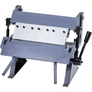 VEVOR Box and Pan Brake, 12 in Sheet Metal Bending Brake, 20 - Gauge Mild Steel Capacity, 0 - 135 Degree Adjustable, Metal Bender Machine with 5 Fingers, Heavy - Duty Aluminum Folder for Precise Bending