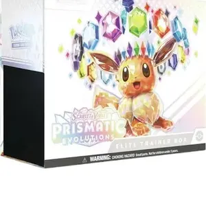 Pokémon Prismatic Evolutions Elite Trainer Box - Scarlet & Violet Edition with Prismatic ETB Features
