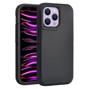 Apple iPhone 15 Pro Max (6.7) - Tough Pro Case with Holster Clip