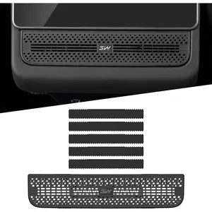3W Car Air Freshener in Rear Vent for Model Y Juniper 2025 2026 & Model 3 Highland 2024-2026, Air Vent Protector, Air Fragrance Diffuser Set, 5 Scent Aroma Sticks, Long-Lasting