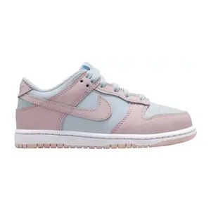 Little Kid's Nike Dunk Low Aura/Silt Red-White (FB9108 402)