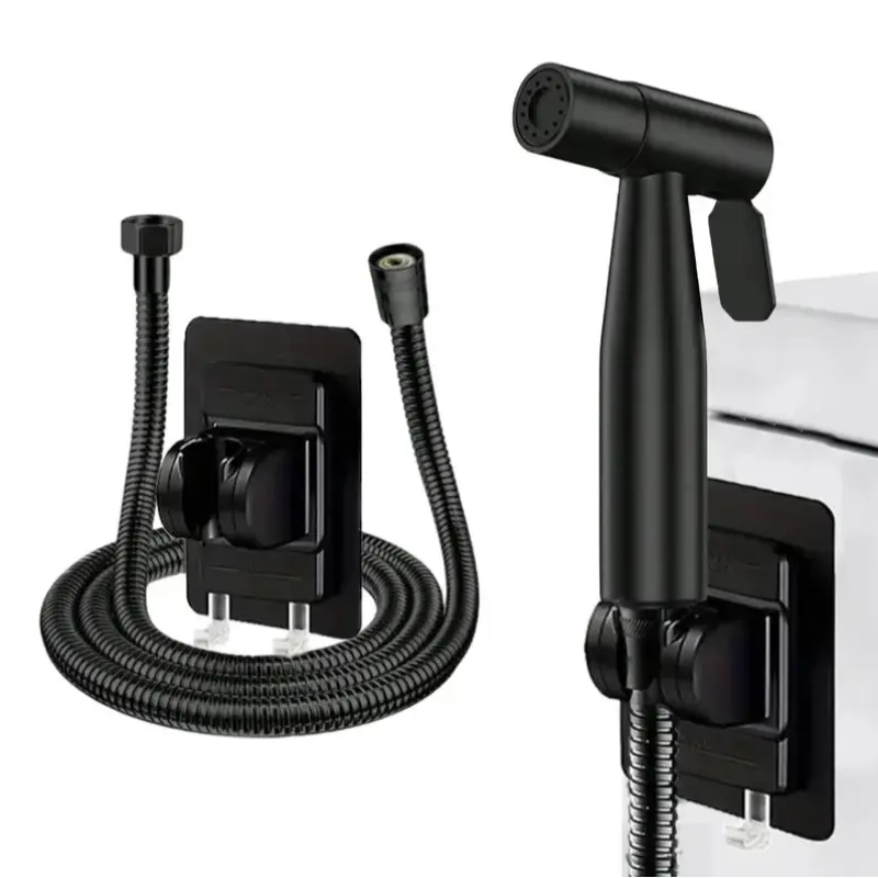 Handheld Toilet Spray, High-Pressure Bidet with Hose and Shower Head, Bathroom Fixed Mount Set for Comfortable Cleaning, Bathroom Bidet Sprayer
