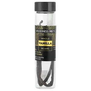 Wilderness Poets Whole Vanilla Beans, 2 Vanilla Beans