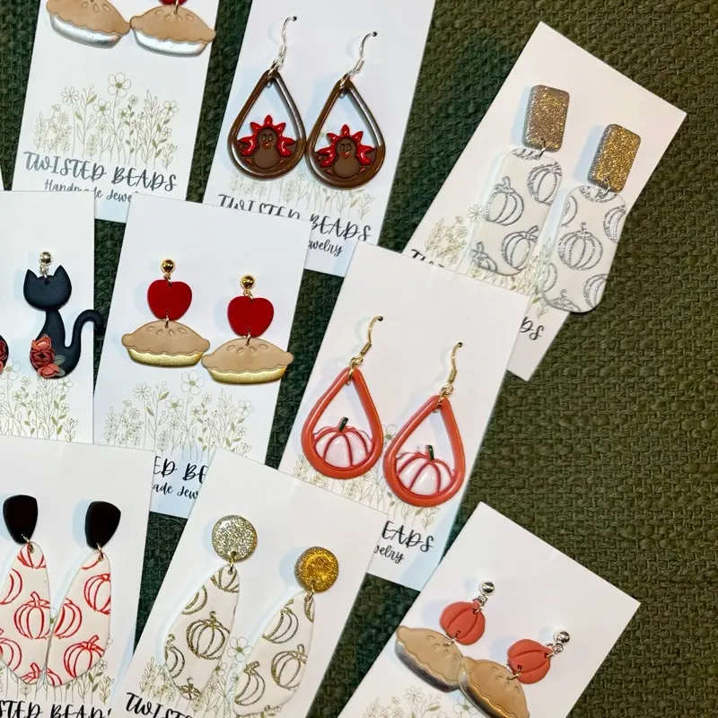 Thanksgiving Earrings - TikTok LIVE Reveal