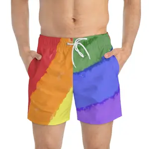 Pride, Gay Pride, Men's swimsuit, Men's swimming trunks, Men's bikini swimsuit, Men's speedo, Queer Clothes, gay bathing suit, rainbow flag