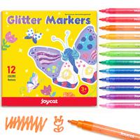 Glitter Markers - 12PCS
