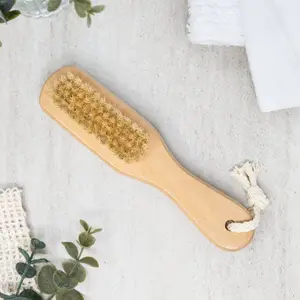 Pumice Stone & Scrubbing Brush