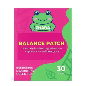 ZHABA Balance Patch – Metabolic Support & Wellness Patches with Berberine, L-Carnitine & Green Tea | 30 Easy-Apply Patches | Naturally Inspired Daily Balance & Energy Support