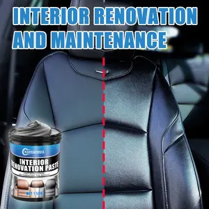 Multifunctional Car Interior Exterior Plastic Repair Wax, Strong Care Dashboard Seat Trim Universal, Powerful Polishing Brightening