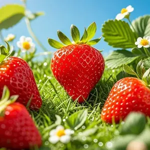 Heirloom Strawberry Seeds – 500pcs Non-GMO, Open Pollinated Variety, Easy Growing for Home Gardeners, Produce Abundant, Flavorful Fruits for Family Treats, Jams & Summer Desserts