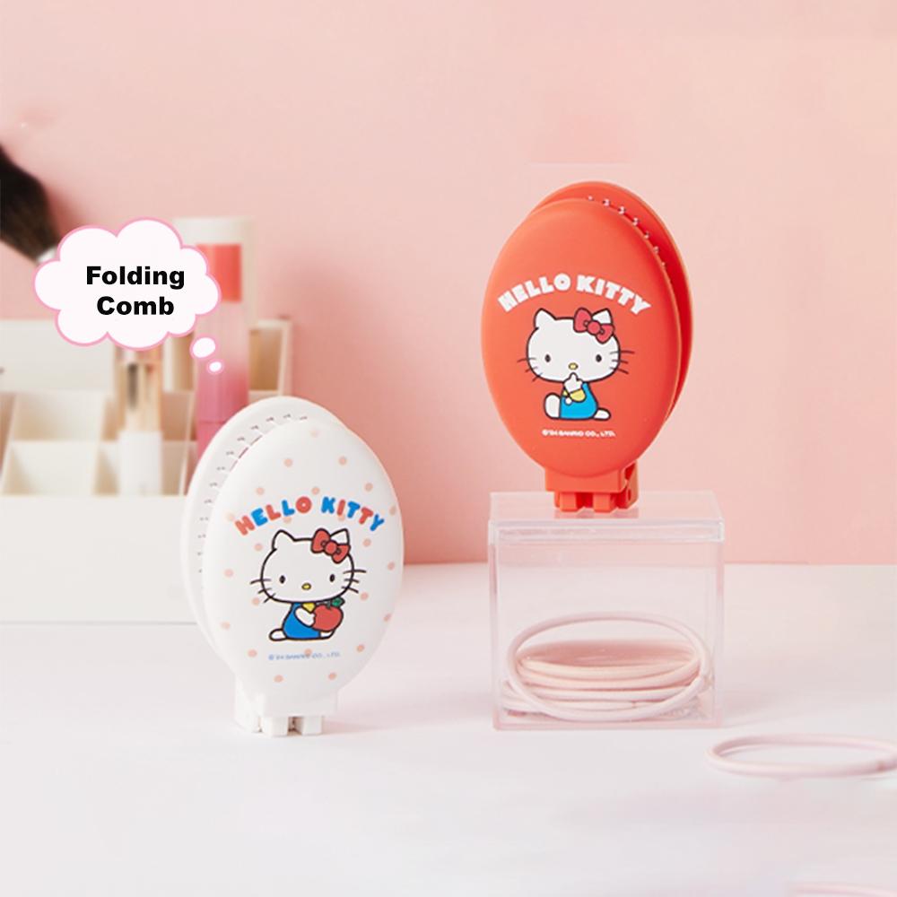 MINISO Folding Comb Hello Kitty Comb and Mirror in One Compact Portable