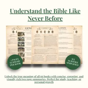 The Bible Made Simple - A Step-by-Step Guide to Understanding the Bible