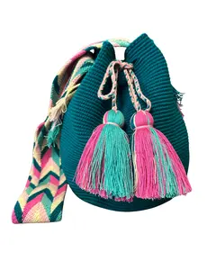 WAYUU BAG TEAL GREEN